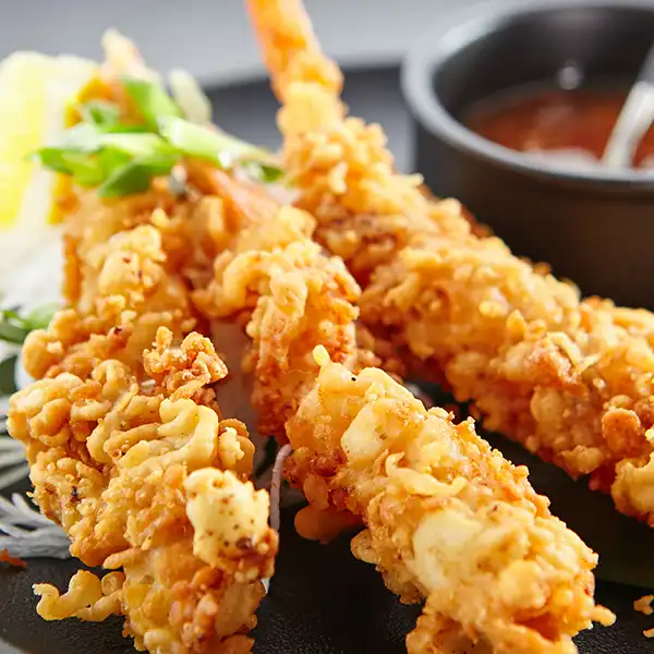 Crispy Battered Prawns