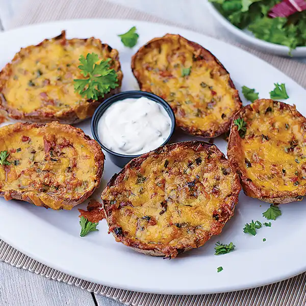 Crispy Jacket Potato Skins 5