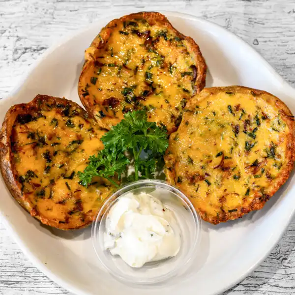 Crispy Jacket Potato Skins